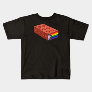 Pride riot brick Kids T-Shirt